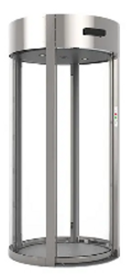Co137 Round Security Portal Booth Cabin CoMETA Evolve