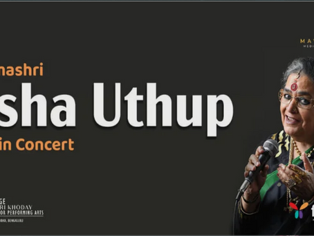 Usha Uthup Live Concert in Bangalore