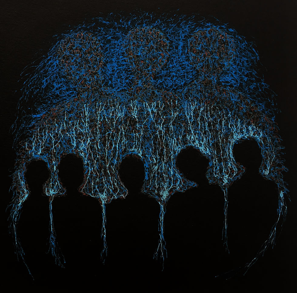 Observer Observed (blue)