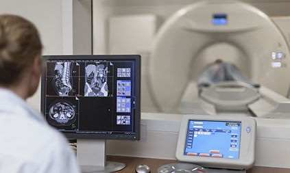 Sala de Exames de Ressonância Magnética