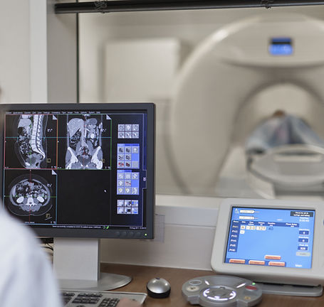 Arzt Betriebs Computertomograph