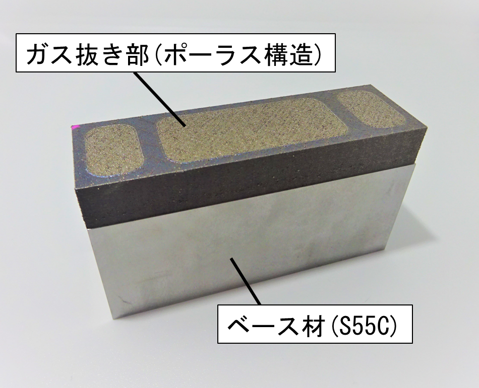 3Dガス抜き入れ子の構造