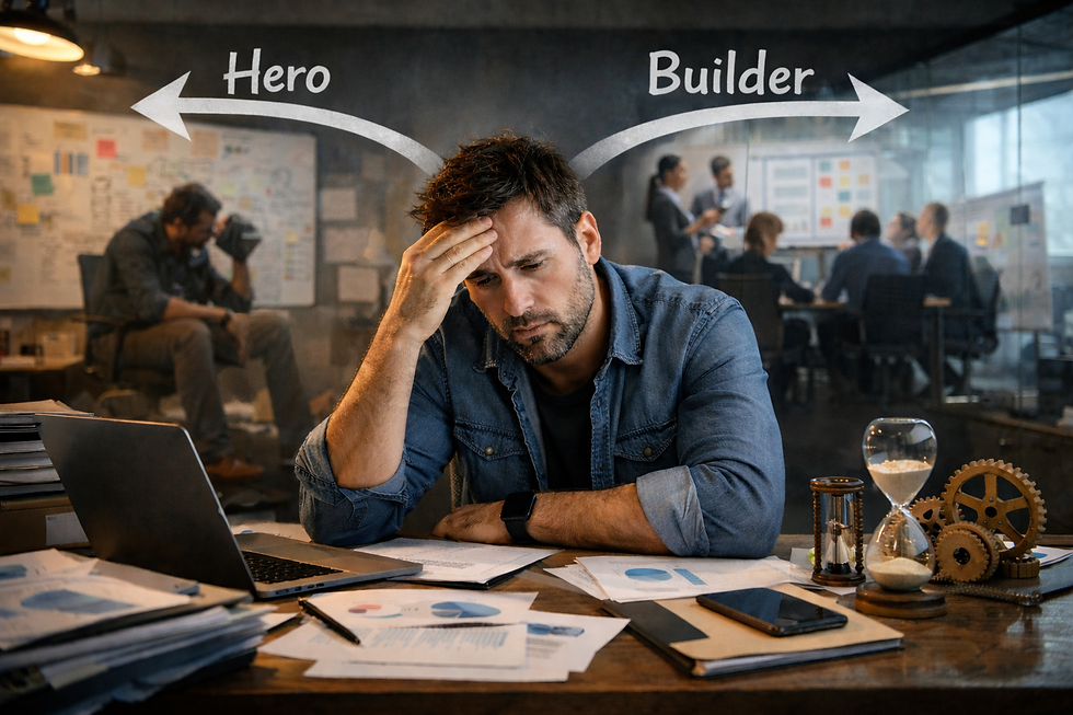 The Founder Bottleneck During Scaling: Why Success Slows Your Company and How to Fix It