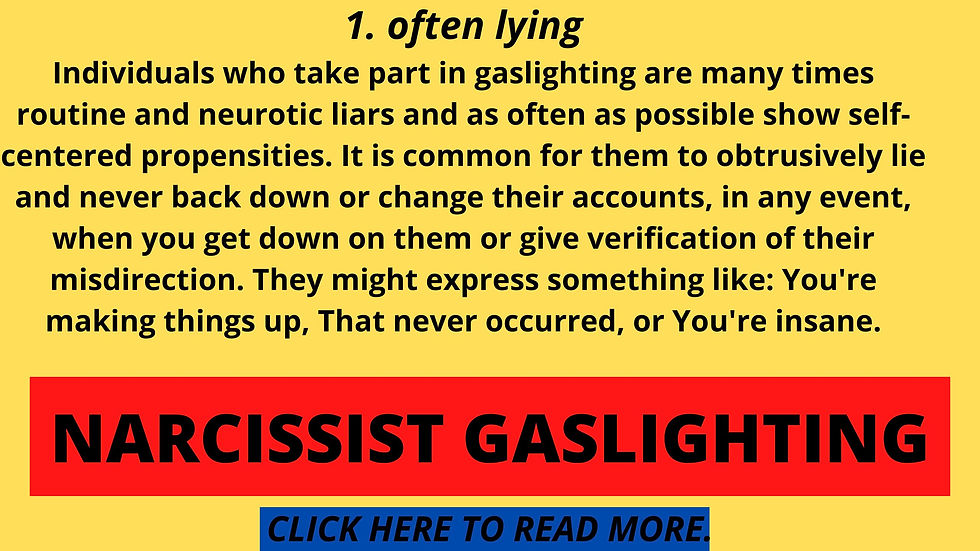 gaslighting behaviors. Narcissist Gaslighting