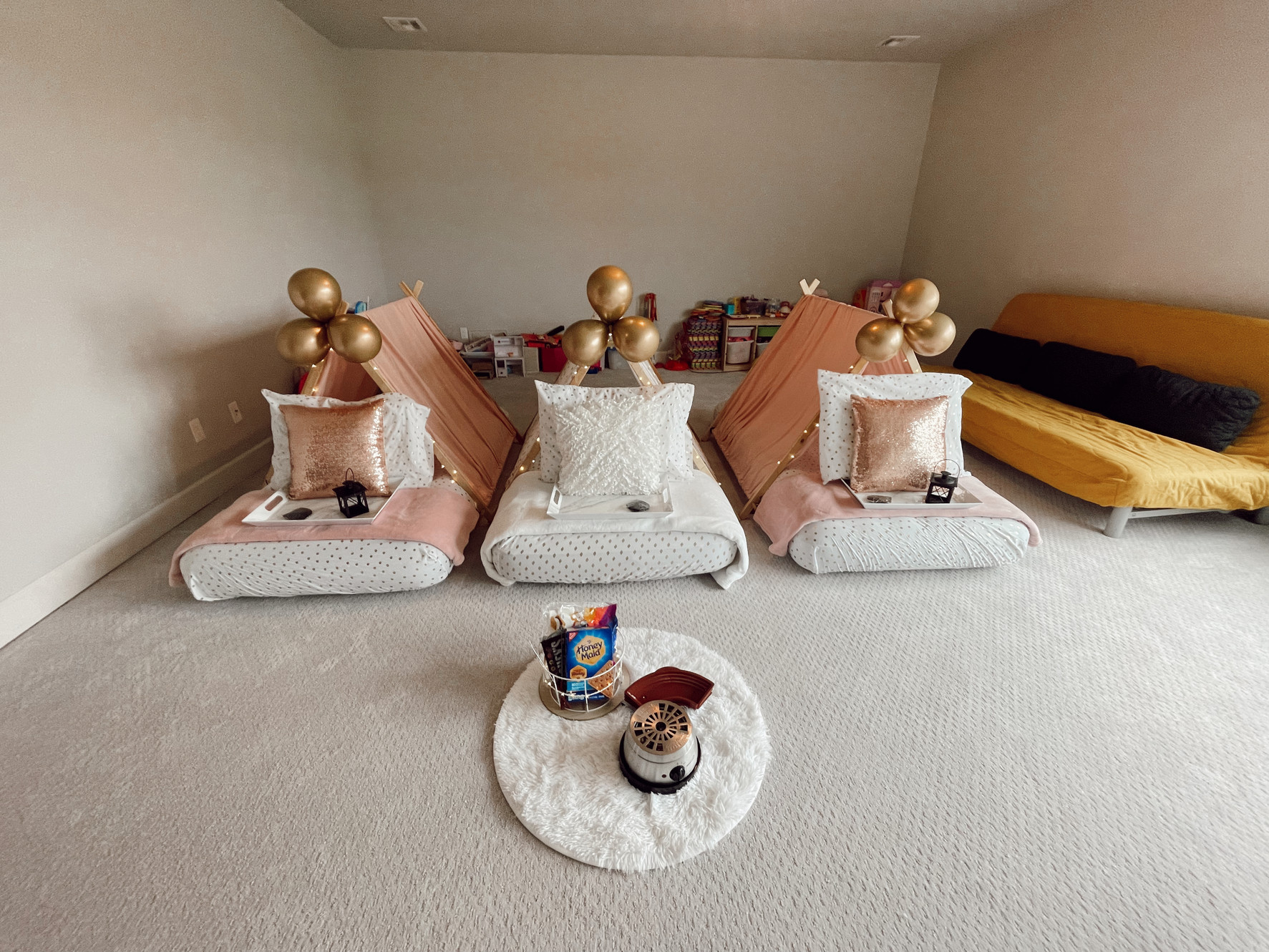 Elevated Slumber Parties Okie Tent Parties