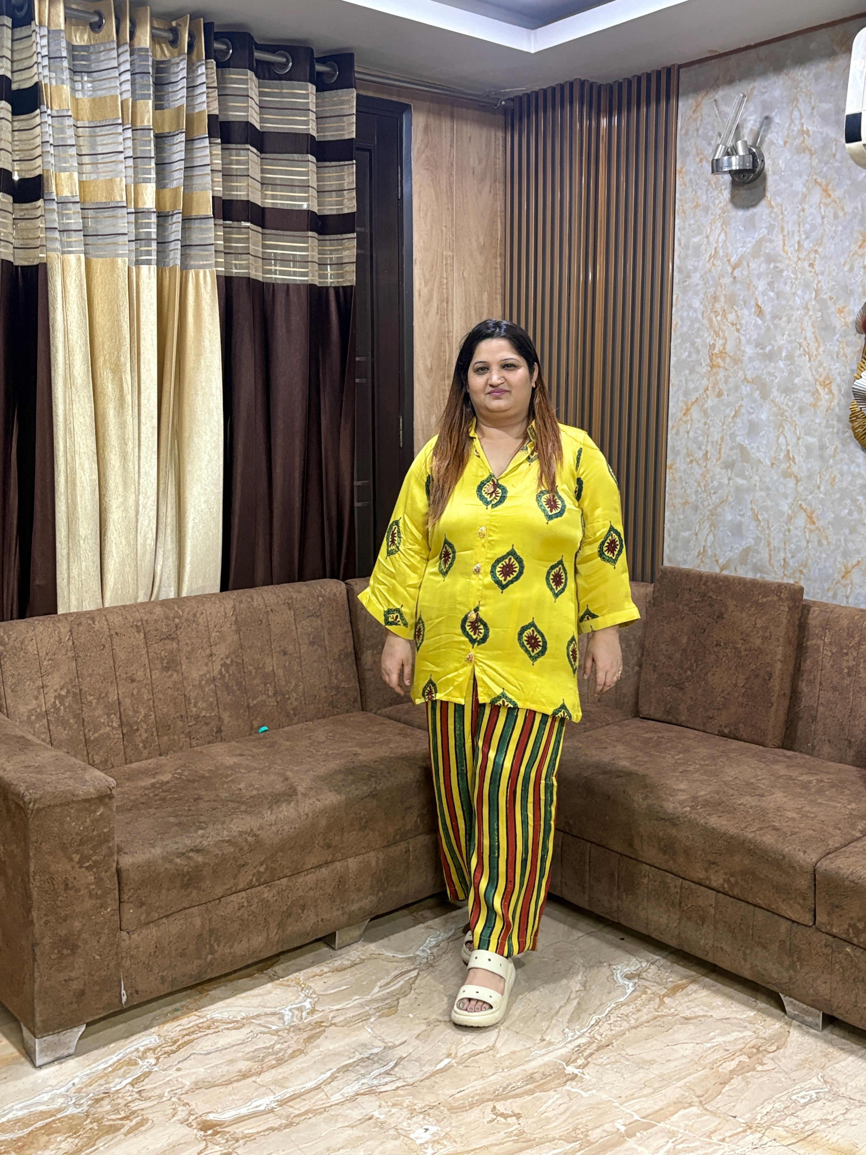 Ajrakh modal silk
