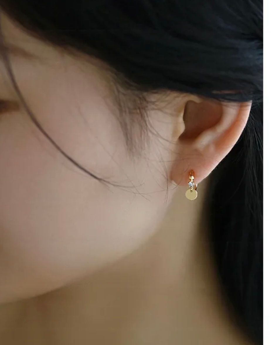 Miniatura: MINI ARITOS ACERO 