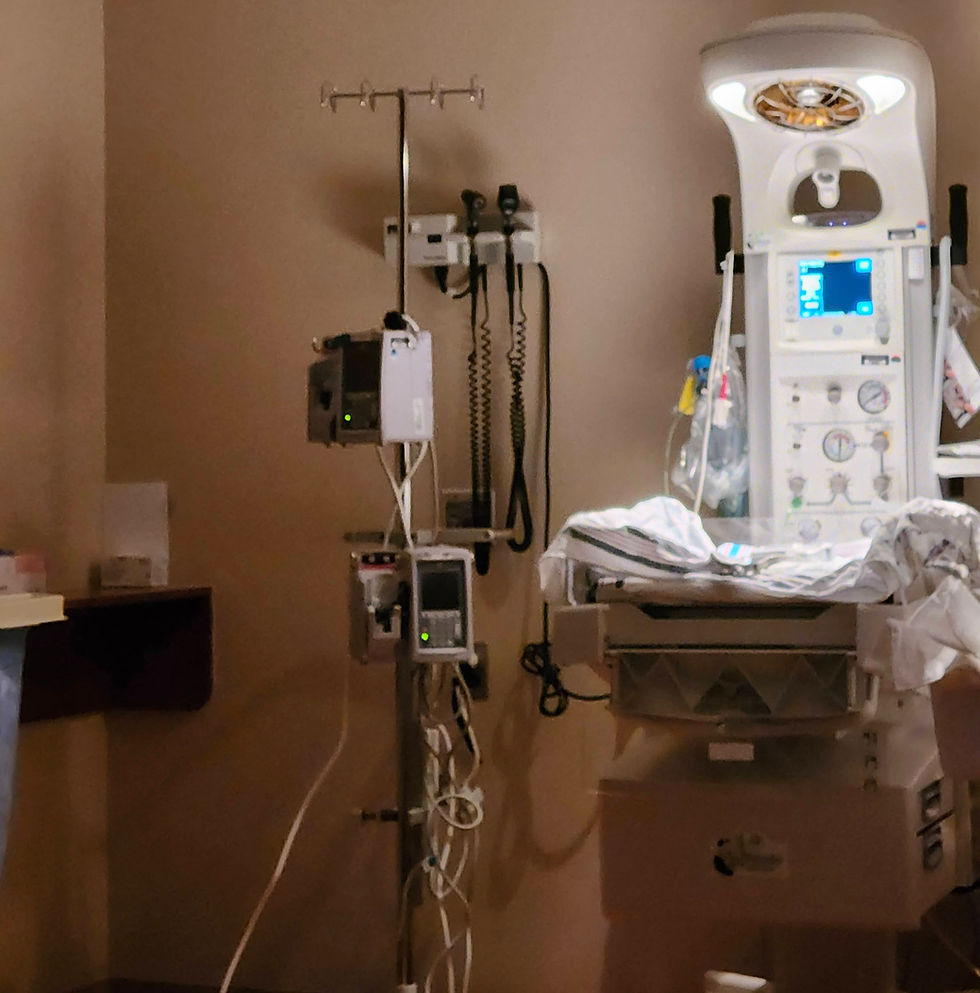 The room went quiet except for the beeping coming from the iv pole.