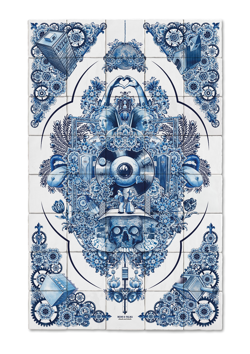Thumbnail: Clocks & Clouds – Tile Panel