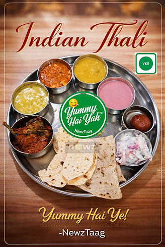 yummy hai ye -Indian Thali Veg