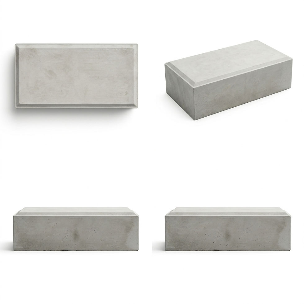 Miniatura: Block Intertrabado RECTO 20x10x6 CM X M²