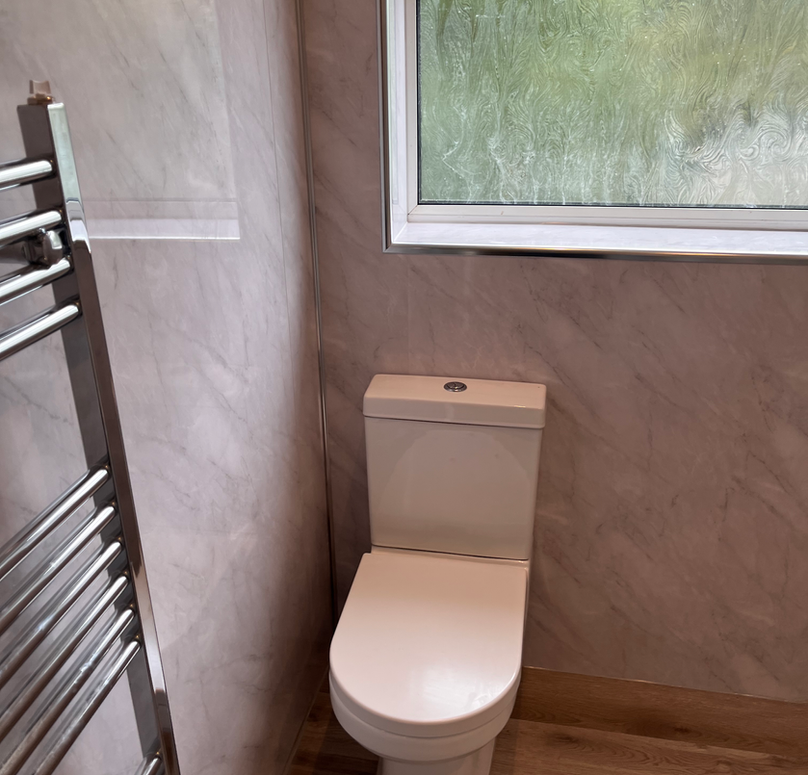 A new toilet