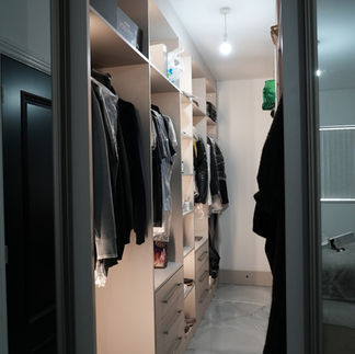 Walk in wardrobe