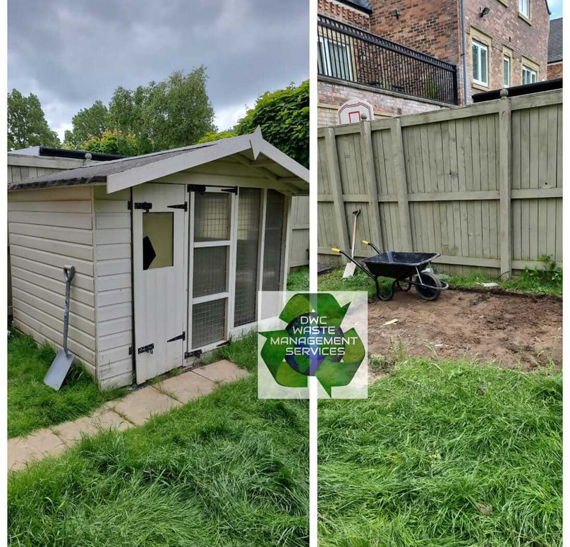 Garden shed clearance
