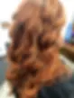 Long coloured hair