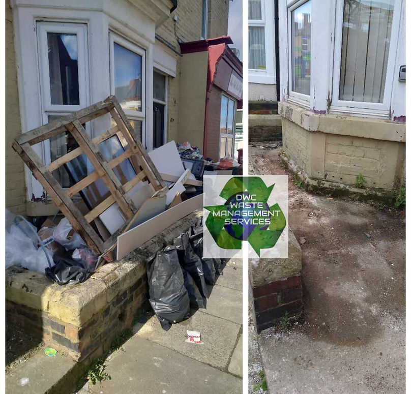 Front garden clearance