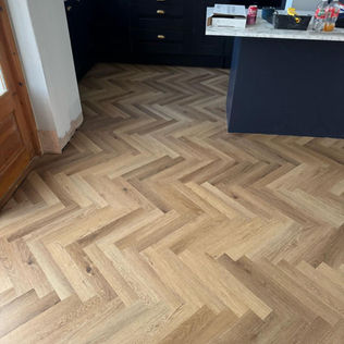 New kitchen floor install