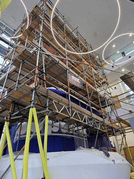 Commercial scaffolding