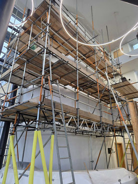 Commercial scaffolding