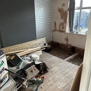New floor install base layer