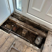 Hallway base layer, doorway