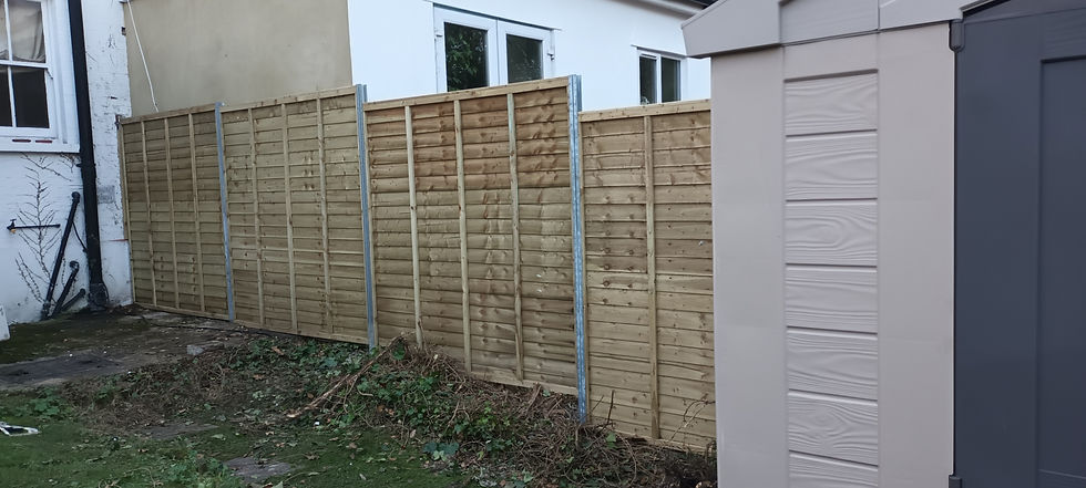Lap panel using galvanized duraposts