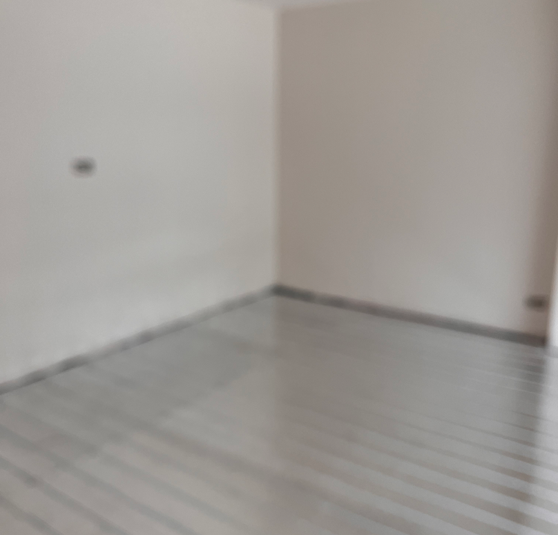 Room being prepared for underfloor heating