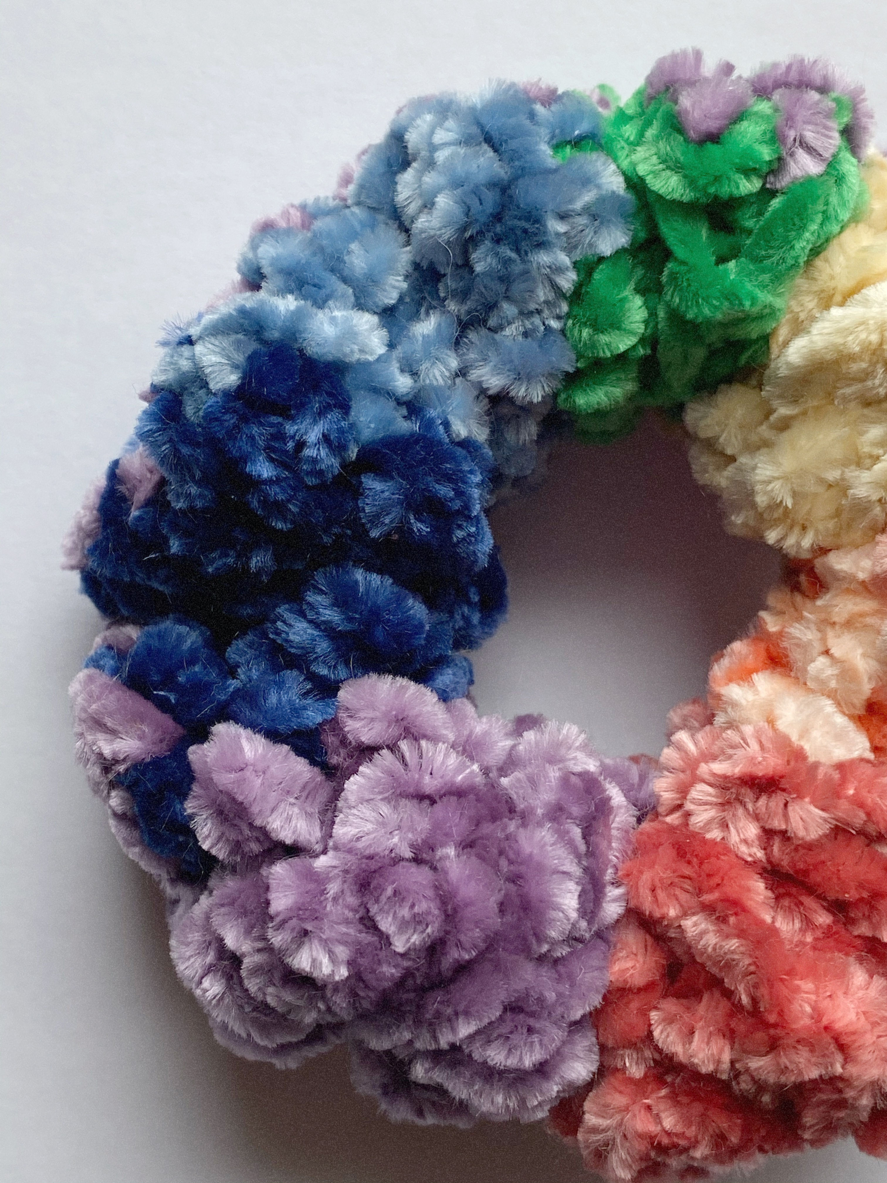 Rainbow Lounge Scrunchie