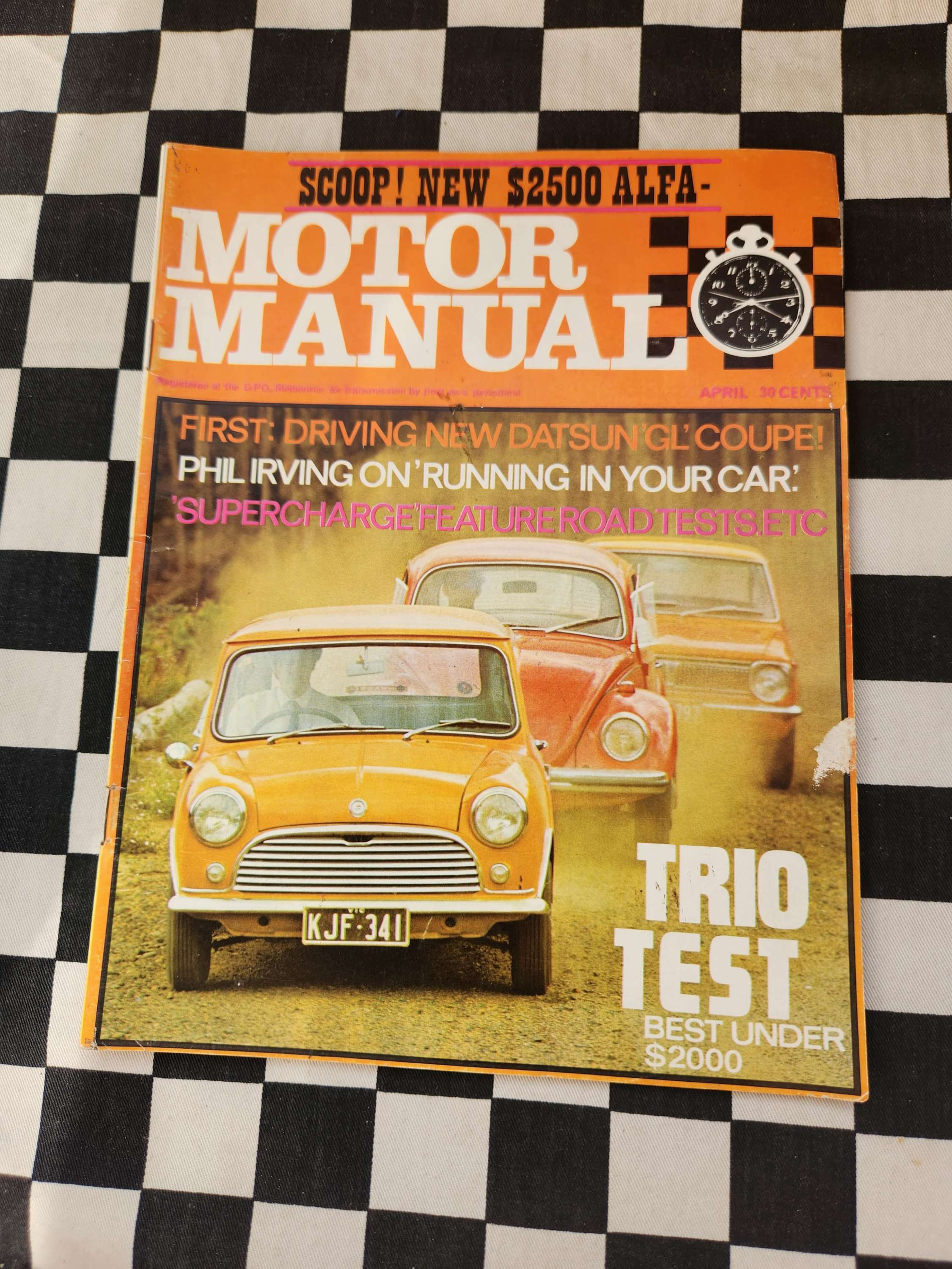 Motor Manual Magazine April 70 Morris Mini