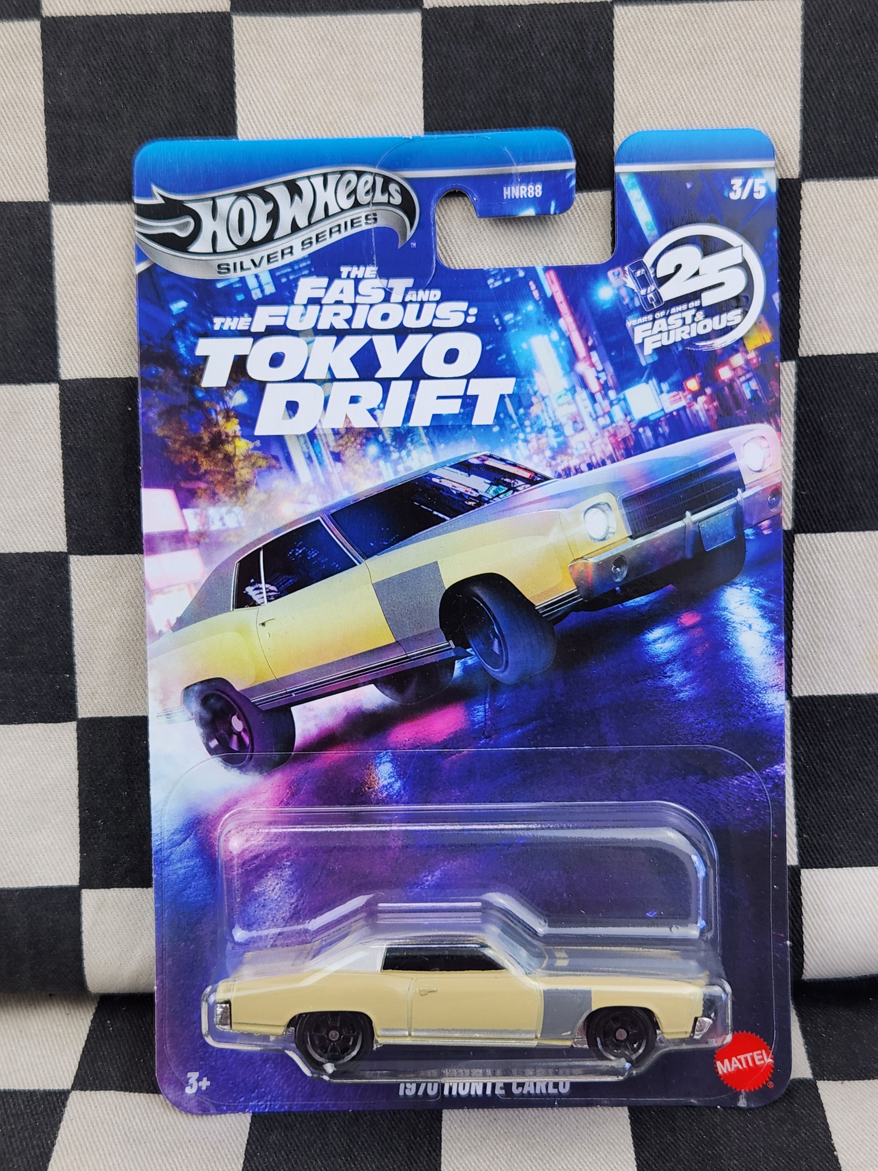 Hot Wheels Silver Series Fast & Furious Tokyo Drift 1970 Chevy Monte Carlo