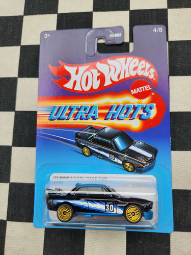Hot Wheels Ultra Hots 73 BMW 3.0 CSL Race Car | kustomkollector