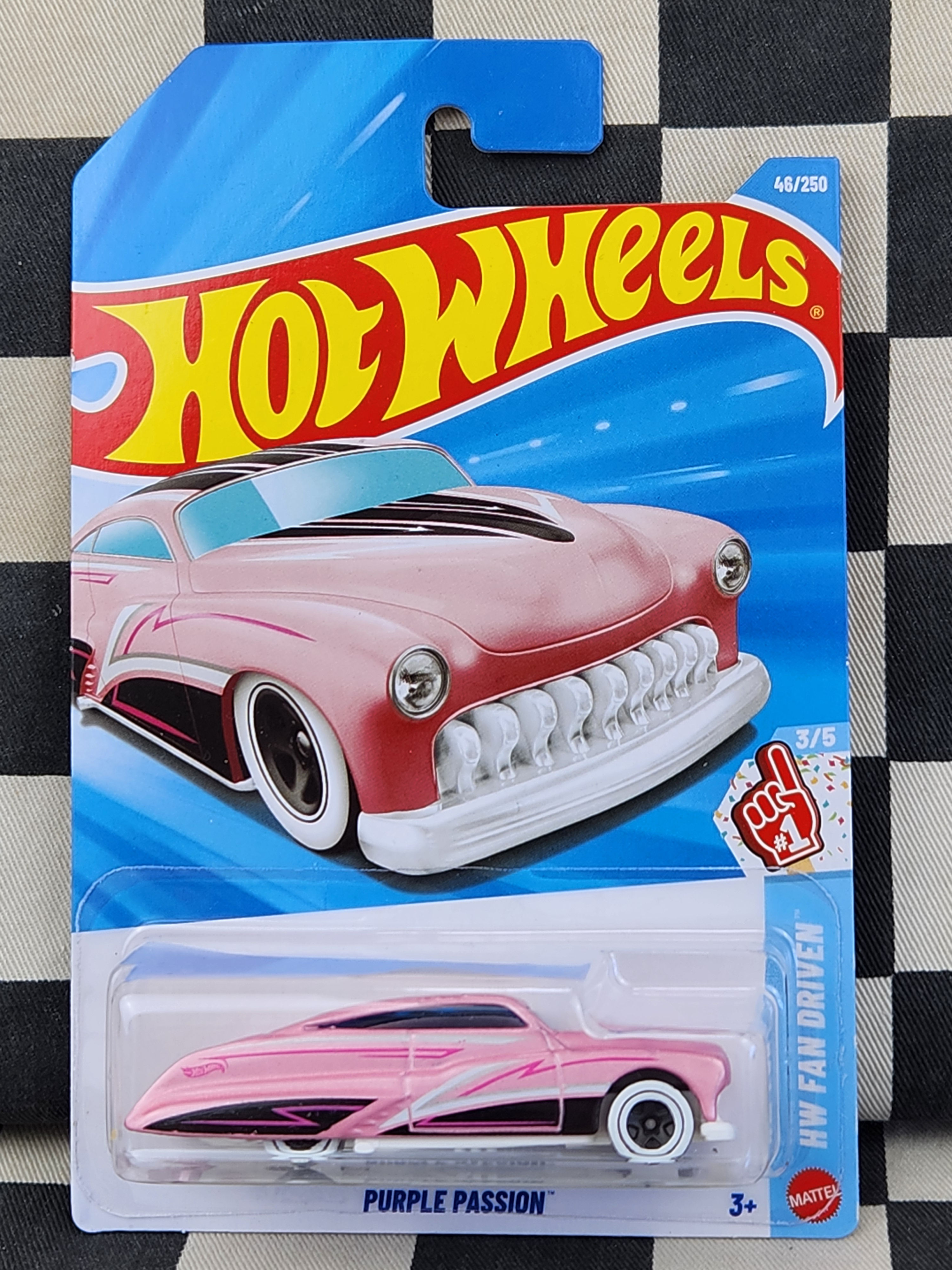 Hot Wheels 2026 Fan Driven Purple Passion Kustom Lead Sled Pink