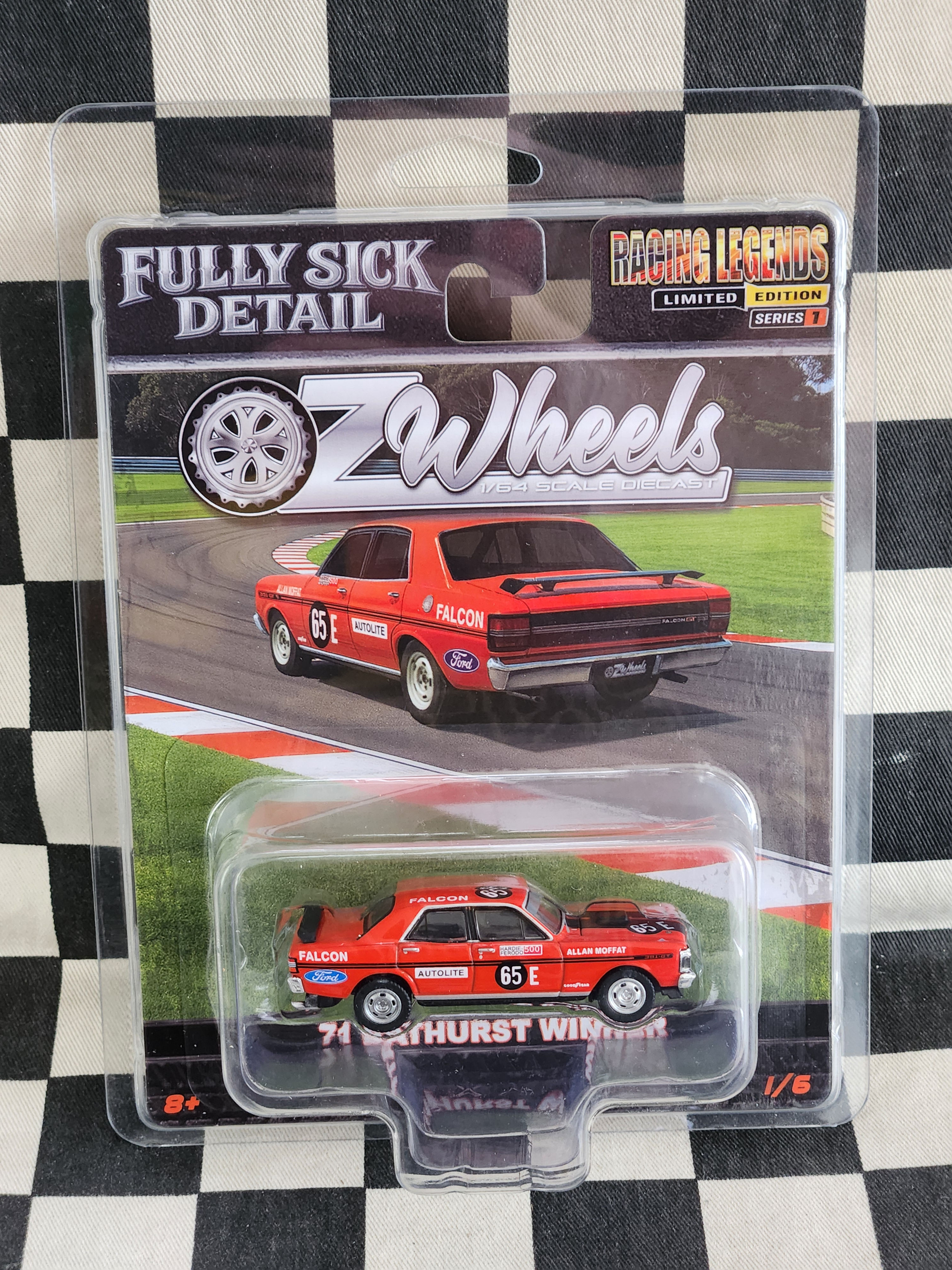 Oz Wheels FSD Bathurst Racing Legends XY 65E Moffat Bathurst 1971 Winner