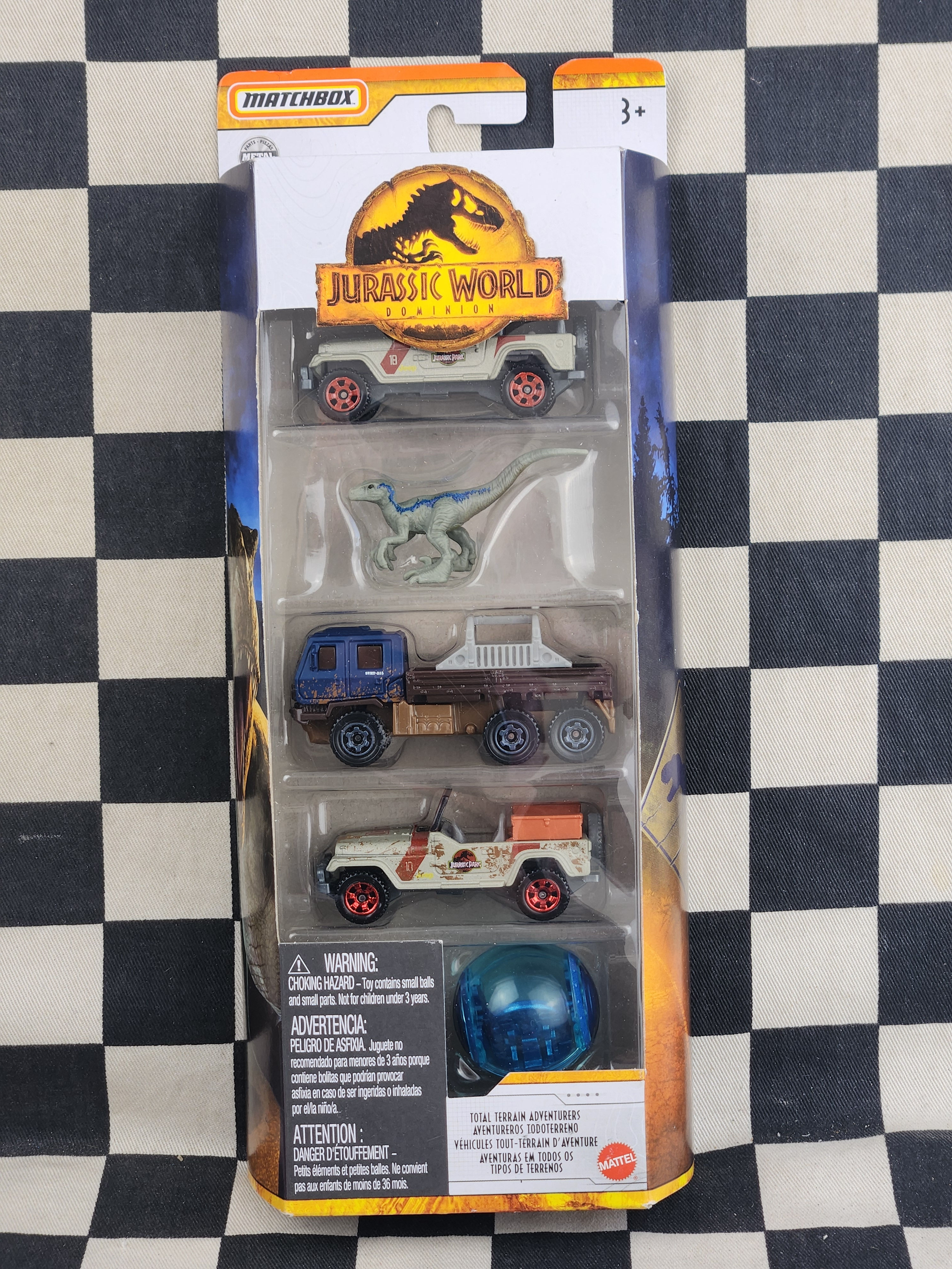 Matchbox Jurassic World Dominion 5 Pack