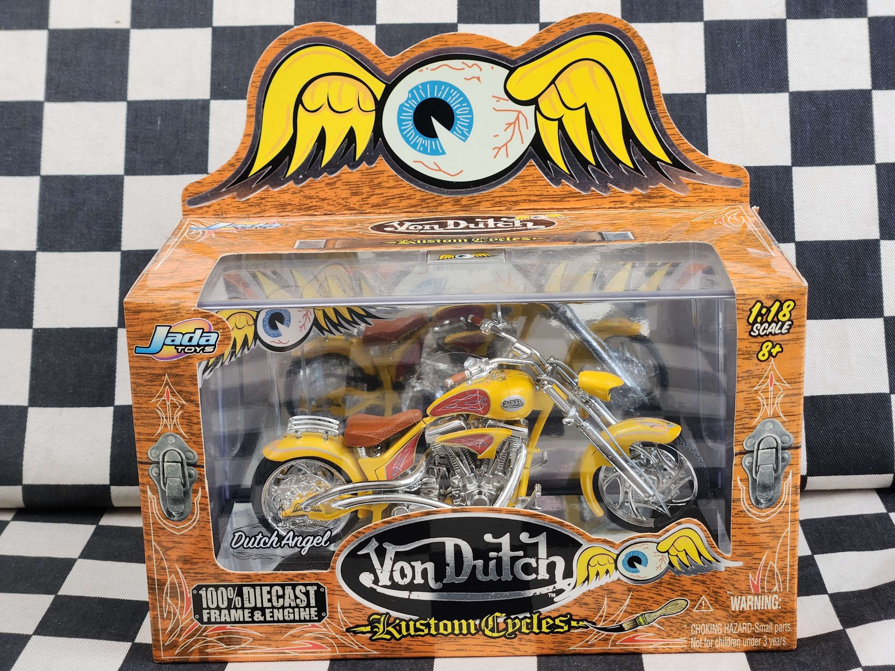 Jada 1:18 Kustom Cycles Dutch Angel VHTF