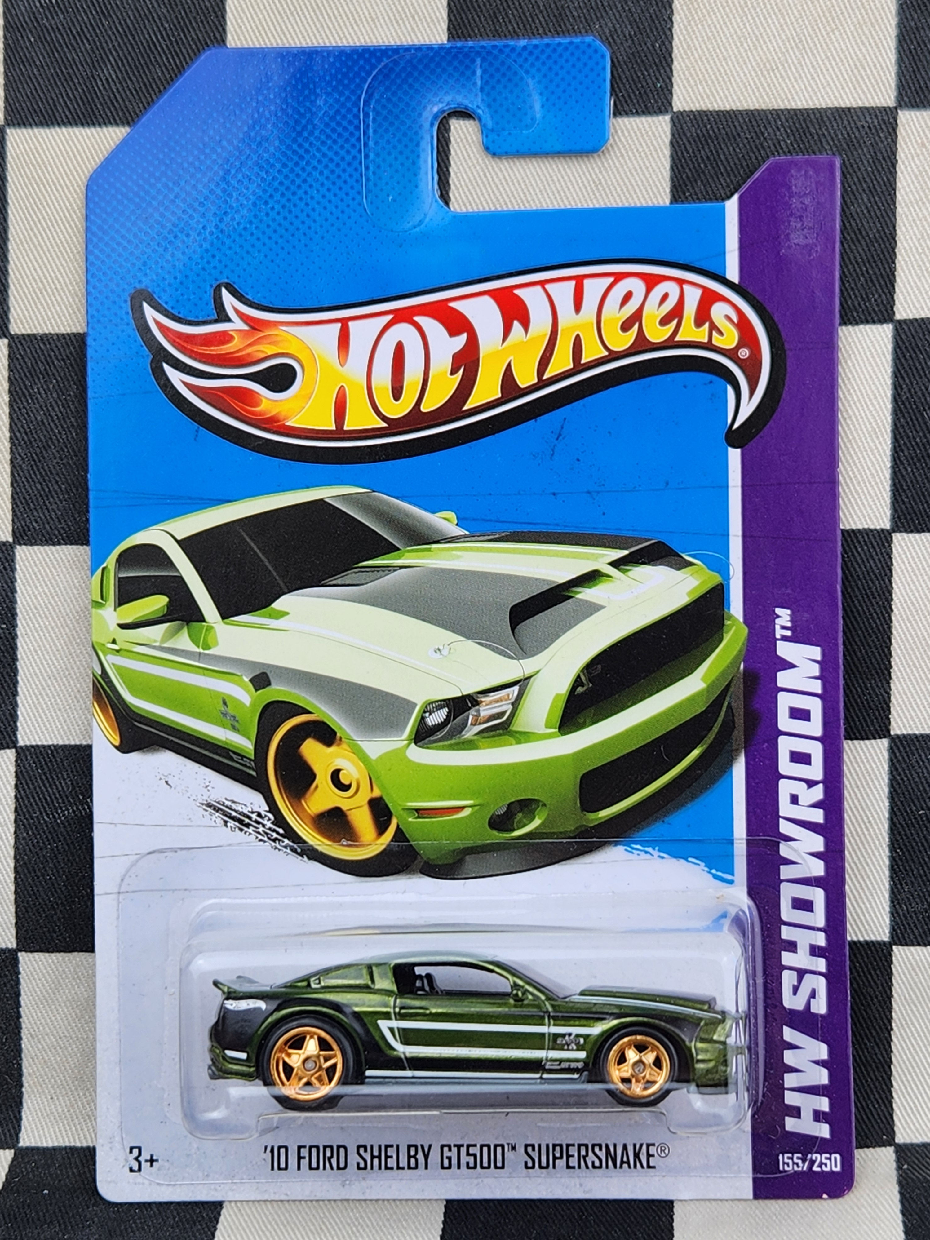 Hot Wheels 2013 Showroom SUPER TREASURE HUNT '10 Ford Shelby GT500 Supersnake