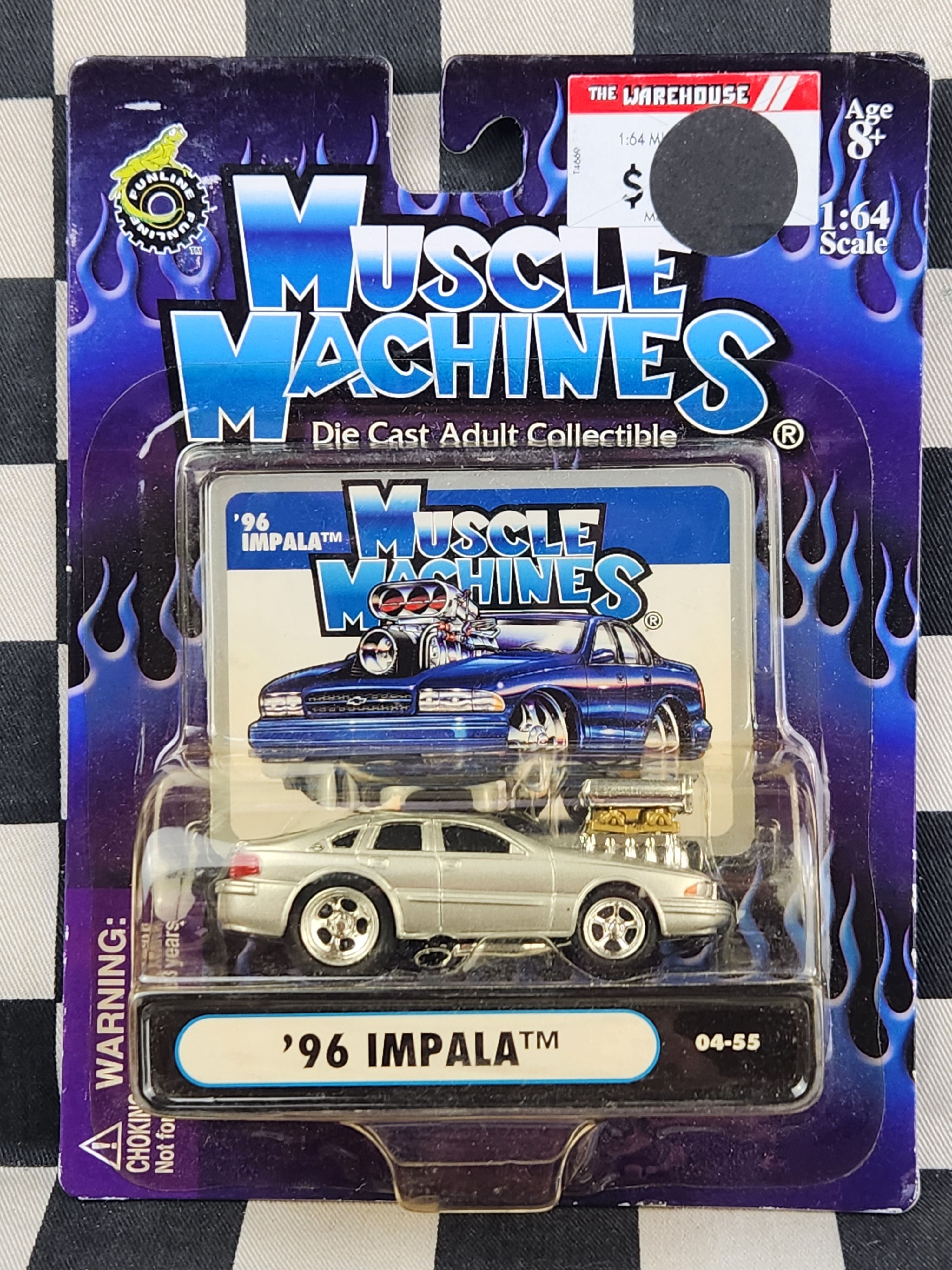Muscle Machines 96 Chevy Impala Silver