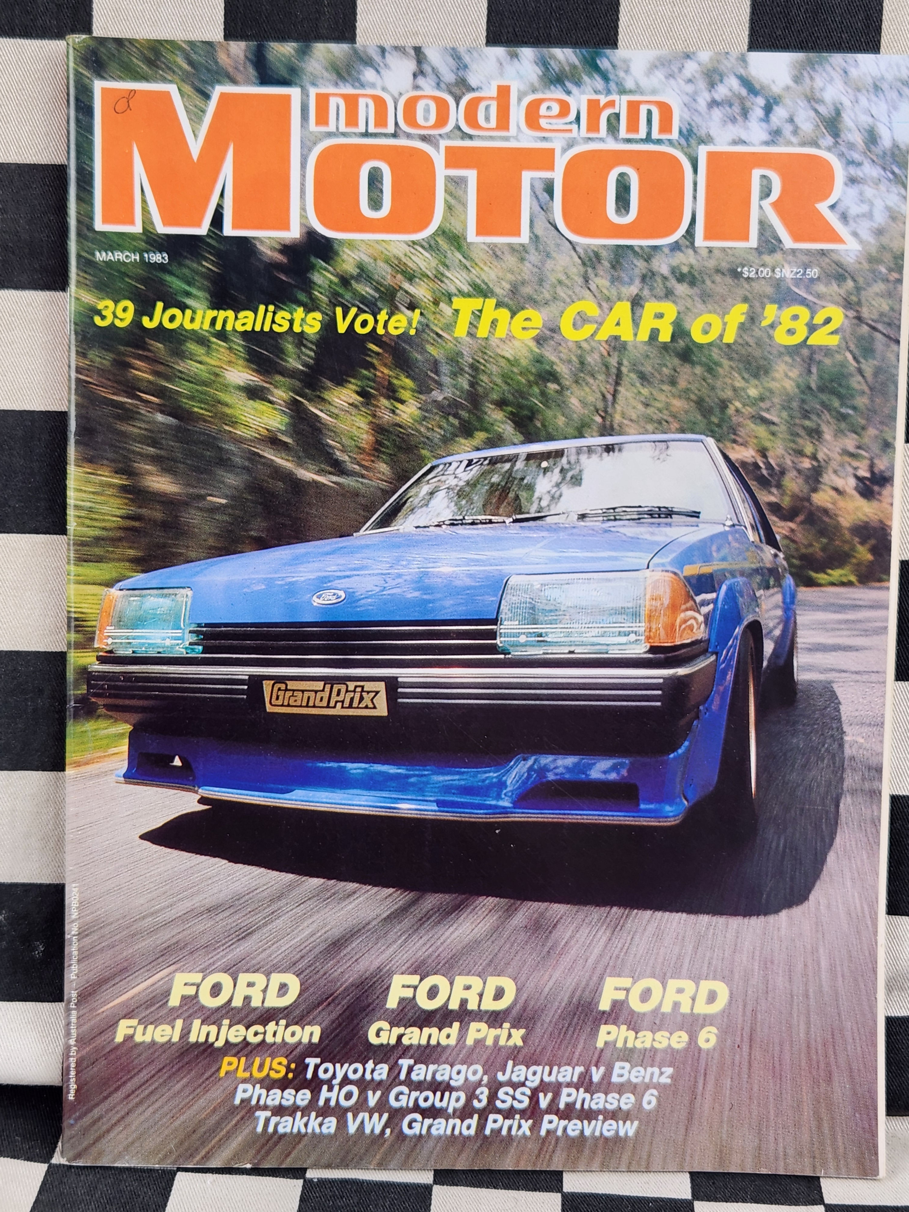 Modern Motor March 1983 Ford XE Falcon Phase 6 Grand Prix