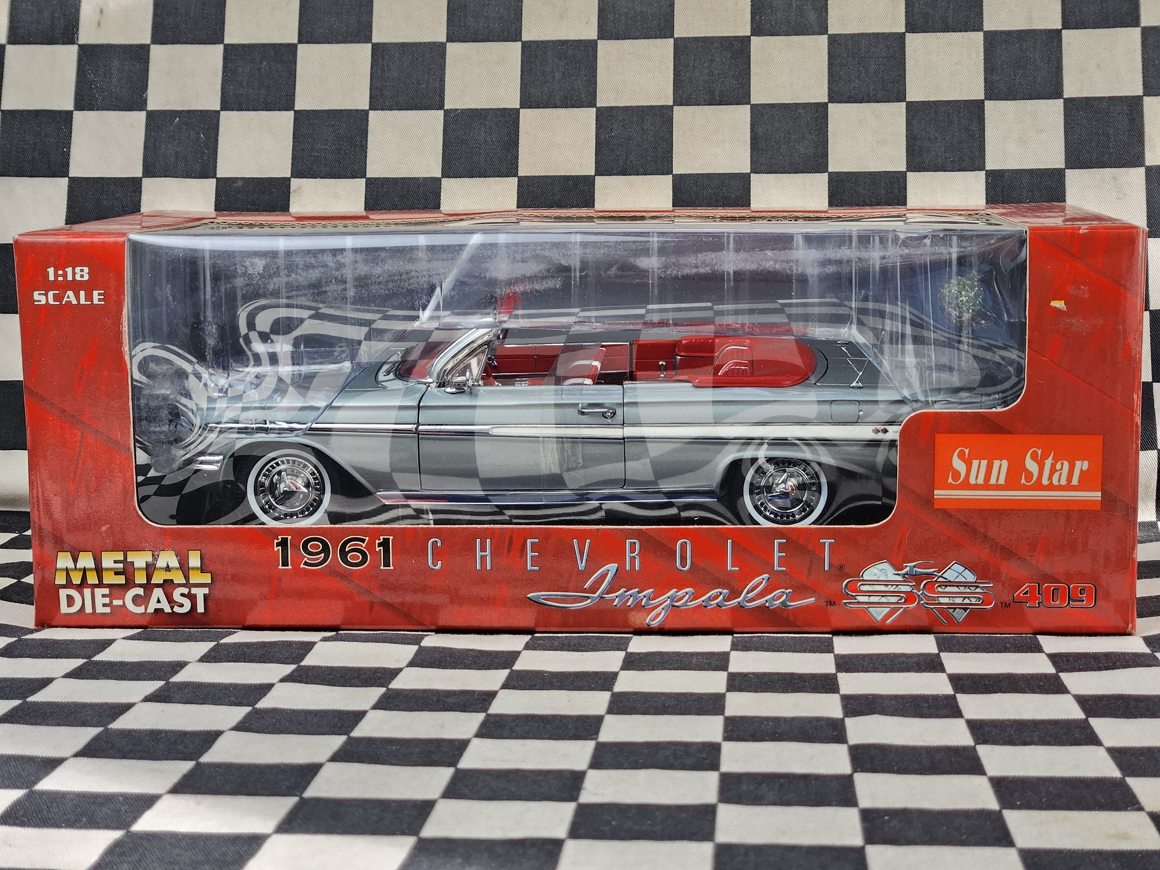 Sun Star 1:18 1961 Chevrolet Impala SS 409 Convertible