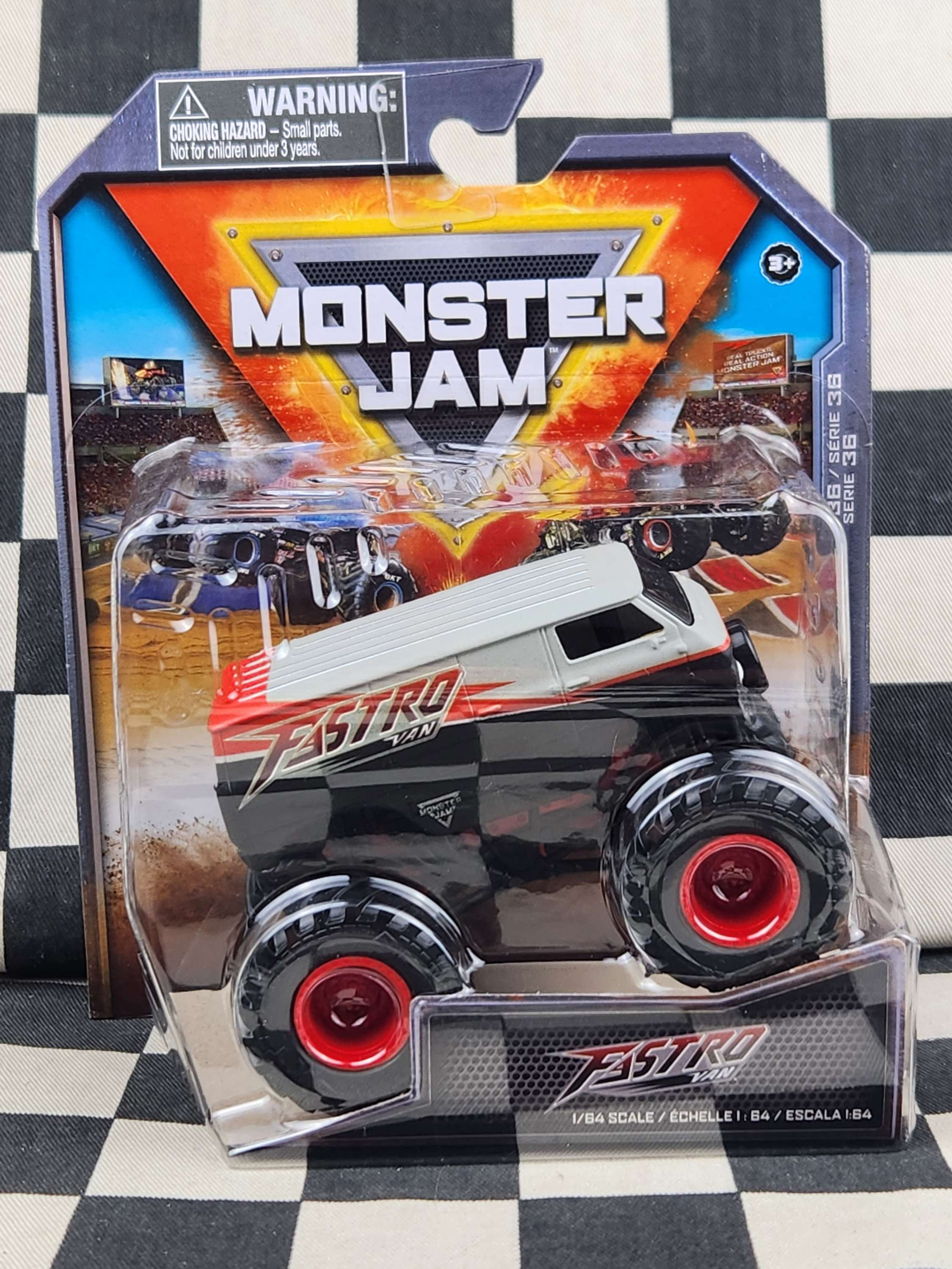 Monster Jam Astro Van A-Team Van Monster Truck