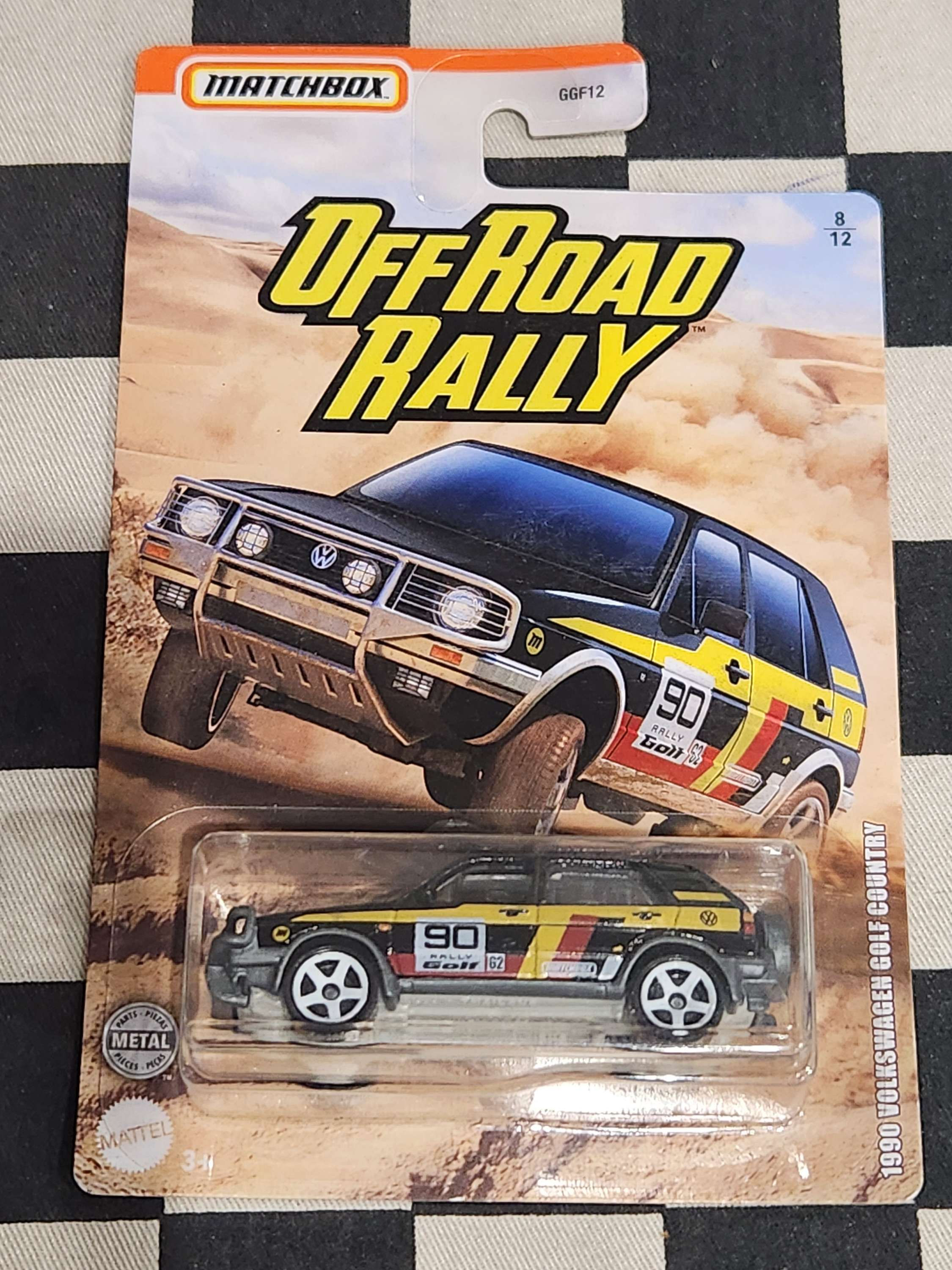 Matchbox Off Road Rally 1990 Volkswagen Golf Country