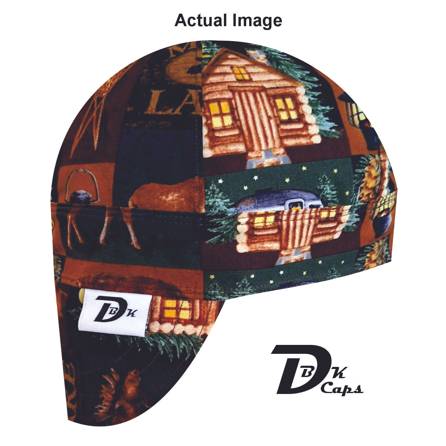 Brown Moose Lake Welding Cap