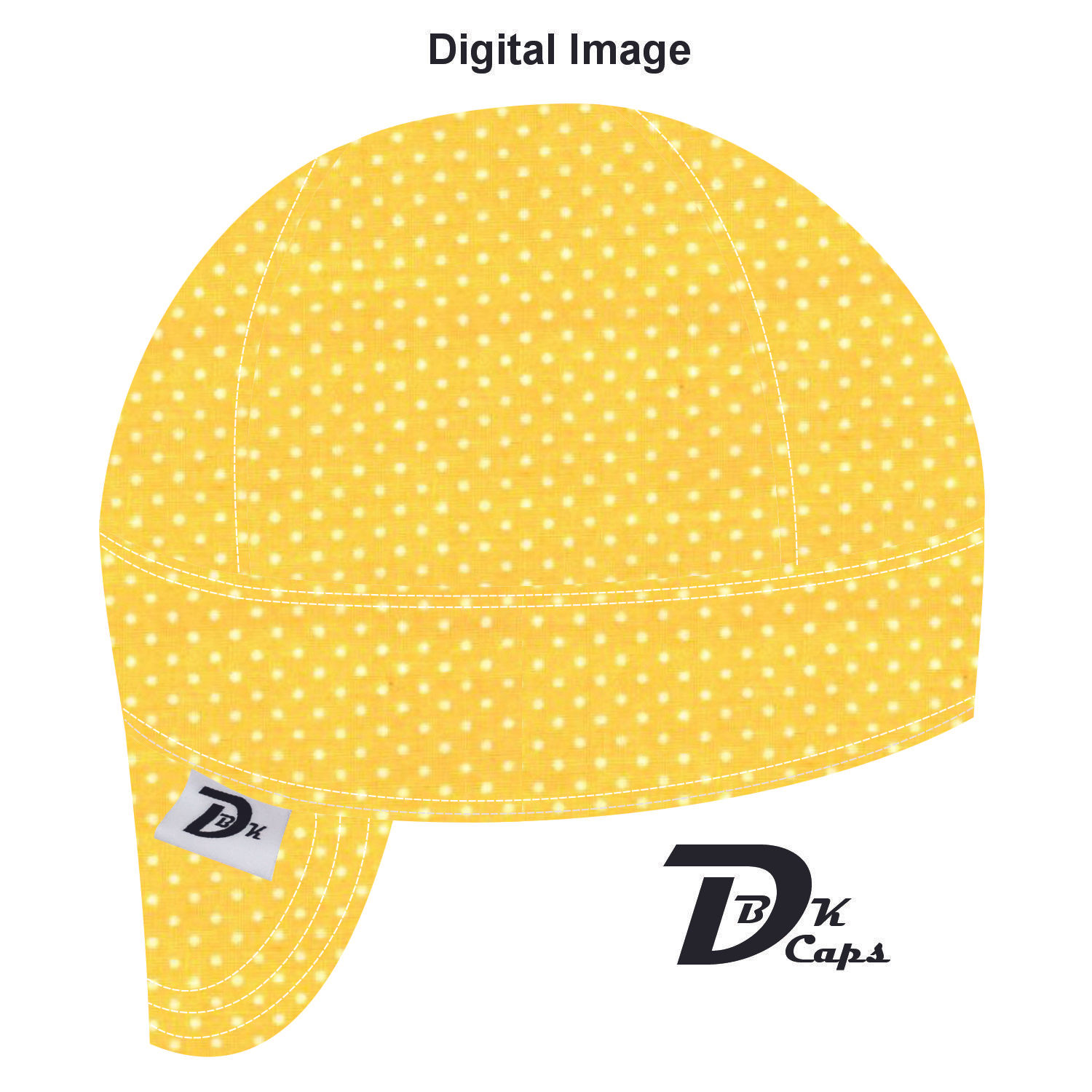 Yellow Aspin Dot Welding Cap