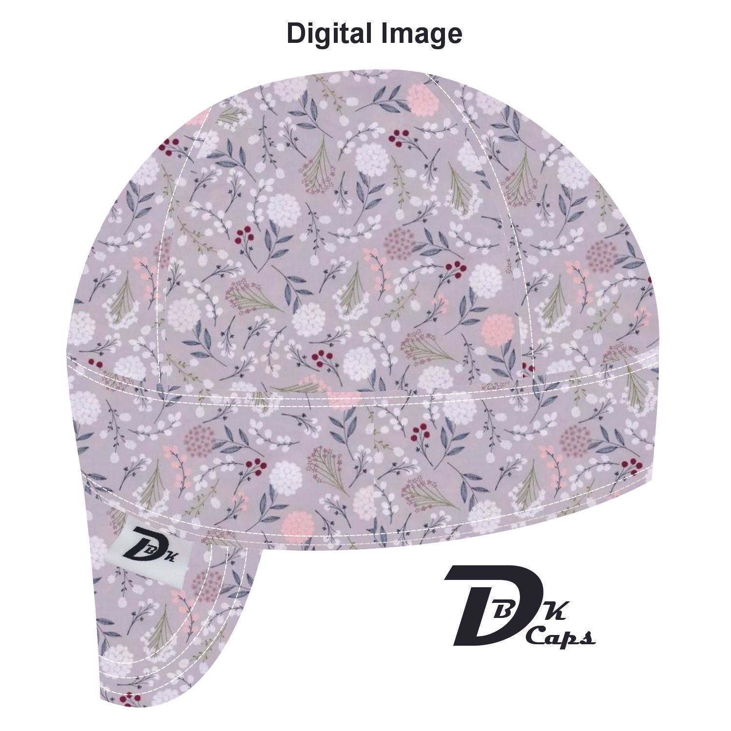 Brown Berry Leaves Welding Cap