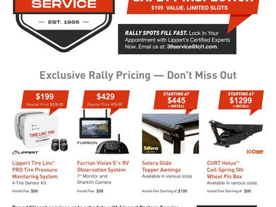 More Lippert Rally Deals