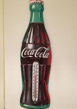 Coca-Cola Thermometer 1950