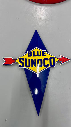 Sunoco Gas Pump Sign