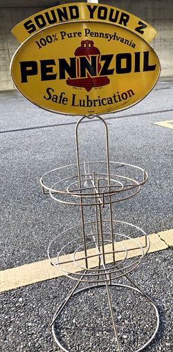 Pennzoil Display Rack
