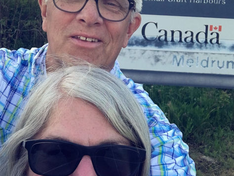 Harbor Springs, Michigan to Meldrum Bay, Ontario and a small "ops"