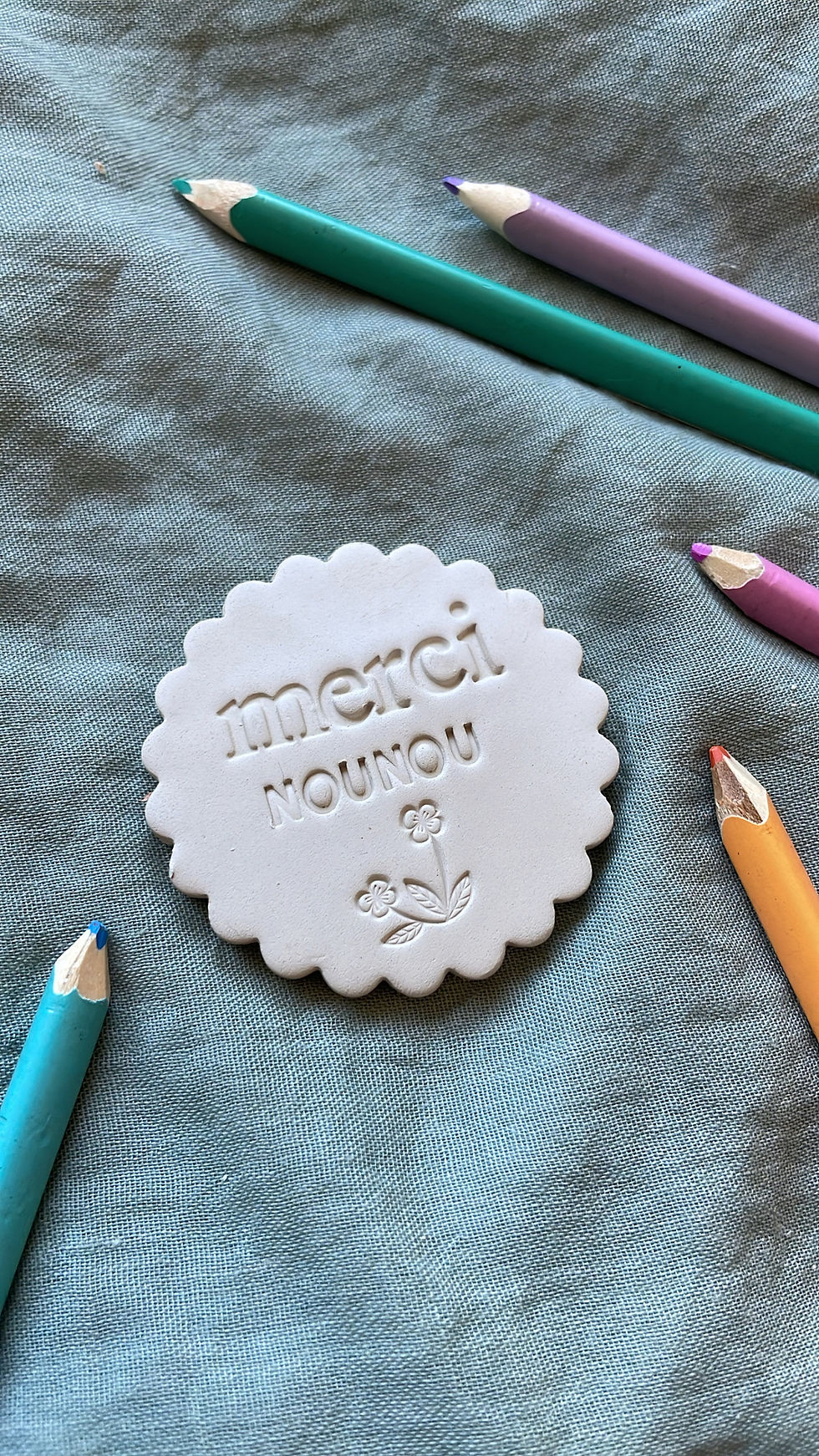 Miniature : Magnet cadeau de fin d'année "Merci"